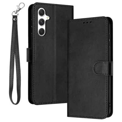 For Samsung Galaxy M14 5G / F14 5G Case Drop-proof Leather Wallet Cover   Cell Phone Accessories - Black