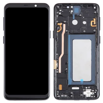 For Samsung Galaxy S9 G960 Grade C LCD Screen and Digitizer Assembly + Frame Replacement Part (TFT Technology) (Without Logo) - Black