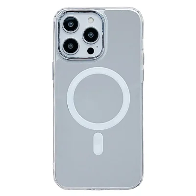 For iPhone 13 Pro Phone Case TPU+PC+Acrylic Phone Cover Compatible with MagSafe