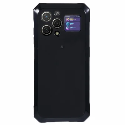 For Blackview BL8000 TPU Case  Precise Lens Protection Mobile Phone Cover - Black
