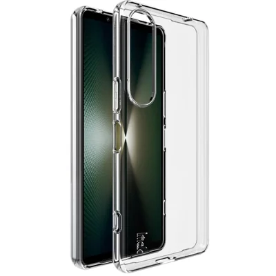 IMAK UX-5 Series For Sony Xperia 1 VI Case Protective Soft TPU Phone Cover - Transparent