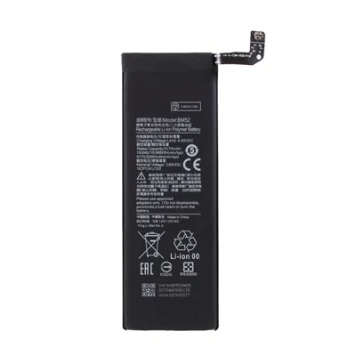 Ensamblaje 5170mAh 3.8V Reemplazo de la Batería BM52 (sin Logotipo) Para Xiaomi Mi Note 10 Lite / Mi Nota 10 Pro / CC9 Pro