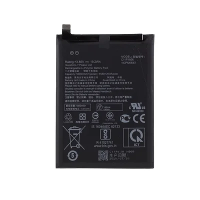 3.85V 4580mAh Battery Replacement (Encode: C11P1806) for ASUS ZenFone 6 ZS630KL I01WD