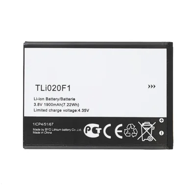 3.85V 1900 Mah Reemplazo de la Batería (codificar: Tli020f1) (sin Logotipo) Para Alcatel OneTouch Pixi 4 (4)