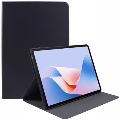 For Huawei MatePad 11.5 S (2024) Case PU Leather Folding Stand Tablet Protective Cover - Black