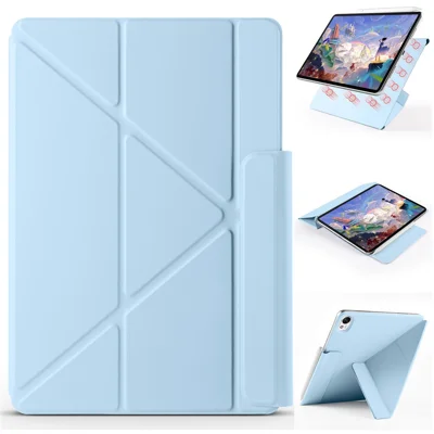 For Huawei MatePad 11.5 S (2025) / MatePad 11.5 S (2024) / Matepad 11.5 Case Origami Stand Magnetic Leather Tablet Cover - Baby Blue