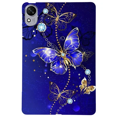 TPU Case For Huawei MatePad 11.5 S (2024) / MatePad 11.5 / MatePad Air 11.5 inch (2023) Pattern Printing Tablet Protective Cover - Blue Butterfly