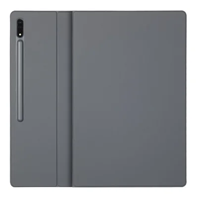 Bulk Purchasing For Samsung Galaxy Tab S9+ Case Pen Slot PU Leather Tablet Cover with Stand, Auto Wake / Sleep - Dark Grey