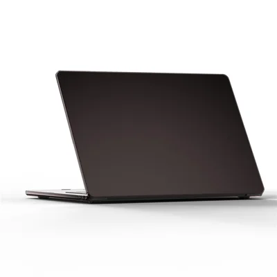 For MacBook Pro 16 inch (2026) A3429 A3428 / (2025) A3186 A3403 / (2024) A2991 / (2023) A2780 / (2021) A2485 Case Crystal Clear Hard PC Laptop Cover - Transparent Black