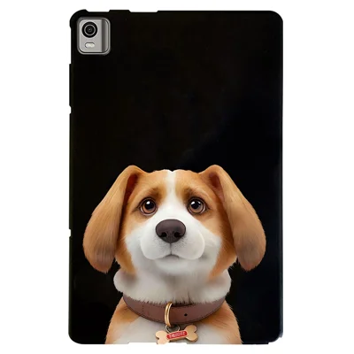 For Nokia T21 Case Pattern Printing Slim TPU Tablet Protective Cover - Harrier Beagle