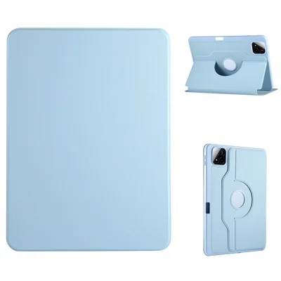 For Xiaomi Pad 7 Pro / Pad 7 Case Stand Leather Tablet Cover - Blue