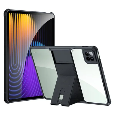 XUNDD For Xiaomi Poco Pad X1 / Pad 7 / Pad 7 Pro Case Leather Kickstand TPU + PC Airbag Protection Tablet Cover