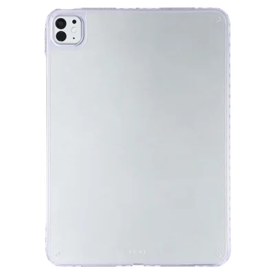 For iPad Pro 11 (2025) / 11 (2024) Case Flexible TPU + Acrylic Tablet Shockproof Protective Cover - Purple