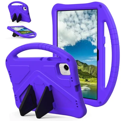 Fodral till Honor Pad X9a, EVA-tabletfodral med handtag och ställfot, barnvänligt - Lila