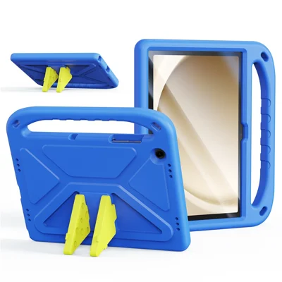 DUX DUCIS For Samsung Galaxy Tab A11+ / A9+ Tablet Case with Kickstand  Puff Series EVA Kids Shockproof Cover - Blue