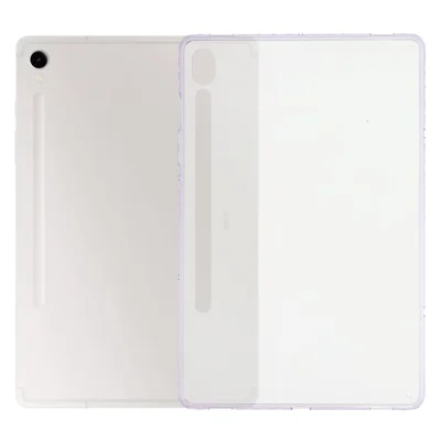 Tablet Case For Samsung Galaxy Tab S10 Lite / S10 FE / S9 FE / S9 Flexible TPU + Acrylic Shockproof Protective Cover - Purple