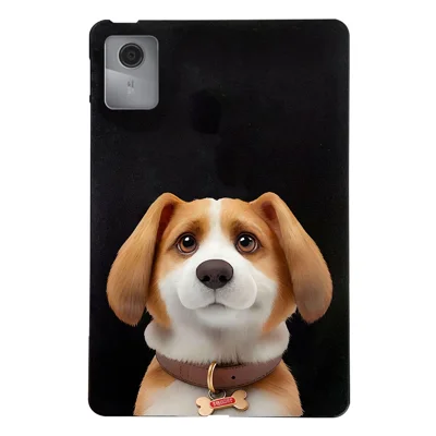 For Lenovo Tab K11 Gen 2 / Idea Tab / Xiaoxin Pad 11 2025 Case Pattern Printing Slim TPU Tablet Protective Cover - Harrier Beagle