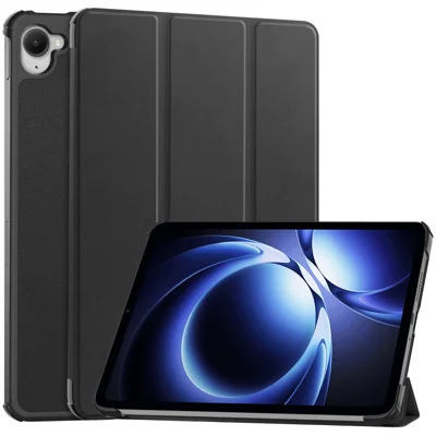 For Xiaomi Pad Mini / Redmi K Pad Case Anti-Drop Leather Stand Tablet Cover - Black