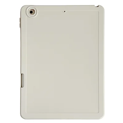 Tablet Case For iPad 9.7-inch (2018)  /  (2017)  /  Air 2 Shockproof Soft TPU Cover with Pencil Holder - White