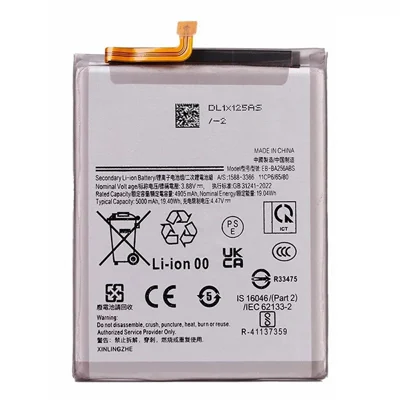 For Samsung Galaxy A55 5G 3.88V 4905mAh Li-Polymer Battery Assembly Part (Without Logo) (Encode: EB-BA256ABS)