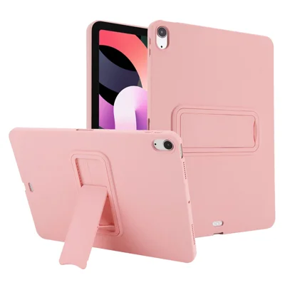 Kickstand Tablet Case for iPad Air 11 (2026) / (2025) / (2024) / iPad Air (2022) / (2020) / iPad Pro 11-inch (2018) TPU + PC Skin-Friendly Cover -  Pink