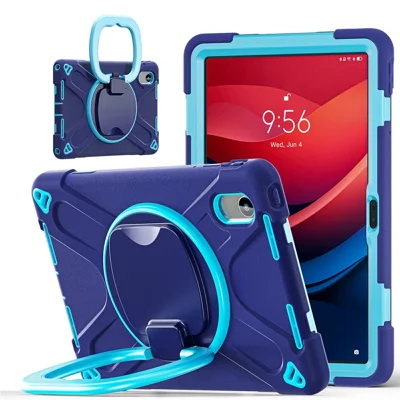 Kickstand Case for Motorola Moto Pad 60 Neo / Moto Pad (2026) / Lenovo Pad 11 2025 / 2024 / Tab K11 Gen 2 / Idea Tab / K11 / P11 Gen 2 / M11 Tablet Cover - Navy Blue
