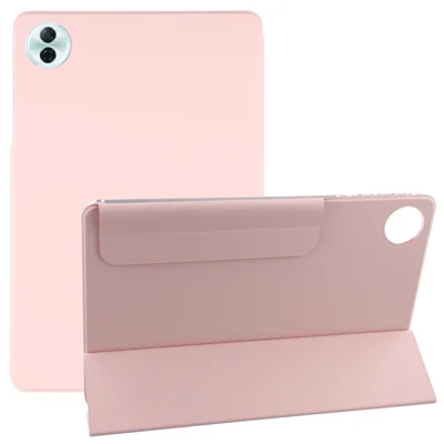For Honor Pad 10 Case Folding Stand Magnetic Leather Tablet Cover - Pink