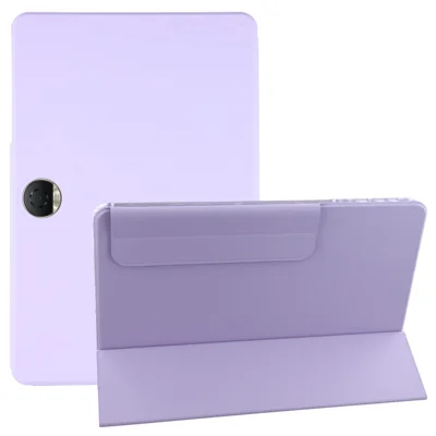 For Honor Pad 9 Case Folding Stand Magnetic Leather Tablet Cover - Purple