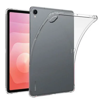 Voor Samsung Galaxy Tab S11 Case Vier Hoek Stootvaste Doorzichtige Tablet TPU Cover
