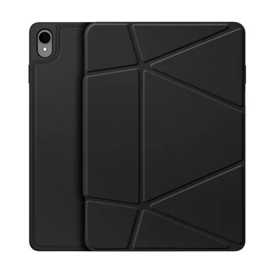 DUX DUCIS For Samsung Galaxy Tab S11 Tablet Case  Vers Series Multi-function Folding Stand Leather Cover - Black