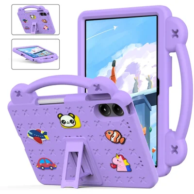Custodia per Xiaomi Redmi Pad 2 Pro per bambini, in EVA, colore viola