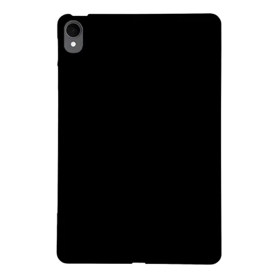 Voor Samsung Galaxy Tab S11 Hoesje Slank Matte TPU Beschermend Tablet Cover - Zwart