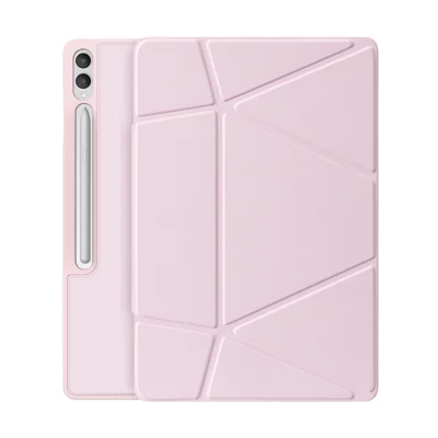 DUX DUCIS For Samsung Galaxy Tab S12 Ultra / S11 Ultra / S10 Ultra / S9 Ultra Tablet Case  Vers Series Multi-function Folding Stand Leather Cover - Pink