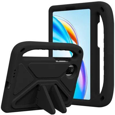 For Honor Pad X7 Case Hand Grip Kickstand Tablet EVA Cover - Black