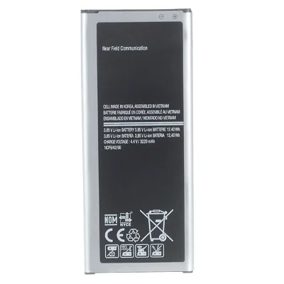 Pour Samsung Galaxy Note 4 N910 3220mAh 3.85V Batterie Rechargeable Li-ion Polymère de Remplacement Pièce (EB-BN910BBE) (sans Logo)