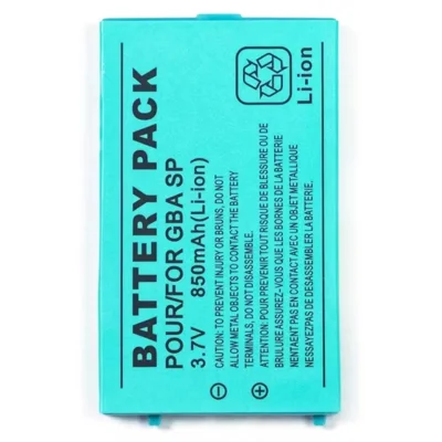 For Nintendo Game Boy Advance SP 3.7V 850mAh Li-ion Battery Assembly Part (without Logo)