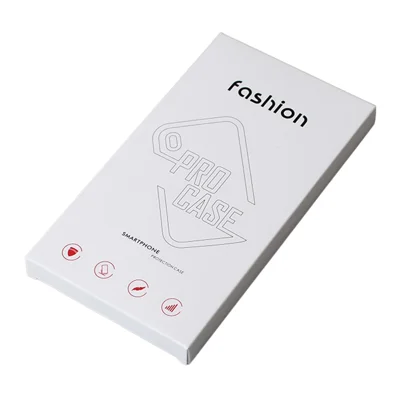 K1 18.2x10x1.5cm Phone Case Packaging Box Insert Tray Paper Case for Phone Cover - White