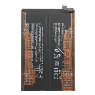 Pour Xiaomi Redmi 15C 5G (UE) (173 mm) / 4G (UE) (173 mm) 3,91 V 5850 mAh Assemblage de batterie au lithium-polymère (sans logo) (Code : BN68)