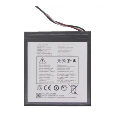 Batería de repuesto de polímero de litio de alta calidad para Alcatel 1T 7 (2018) (8068) 3,7 V 2580 mAh (sin logotipo) (código: TLP025F7 / TLP025FC)