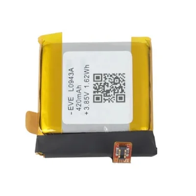 Batteria al Litio-Polimero da 3,80 V 420 mAh per Xiaomi Mi Watch Revolve Active (Senza Logo) (Codice: EVE L0943A)