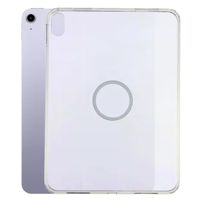 Tablet-Hülle für iPad Air 11 (2026) / (2025) / (2024) / Air (2022) / (2020) Matt Transparente Magnetische Rückseite TPU + PC Cover – Transparent