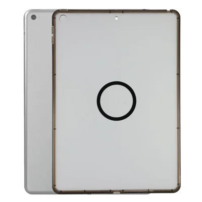 Magnetic Case for iPad 9.7-inch (2018) / (2017) / iPad Pro 9.7 inch (2016) / iPad Air 2 Skin-touch PC + TPU Anti-drop Cover - Transparent Black