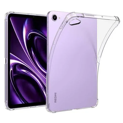 For Xiaomi Redmi K Pad 2 Case Four Corner Shockproof Clear Tablet TPU Cover - Transparent