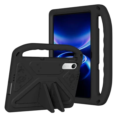 For Xiaomi Redmi Pad 2 SE / Pad 2 9.7 Case Hand Grip Kickstand Tablet EVA Cover - Black
