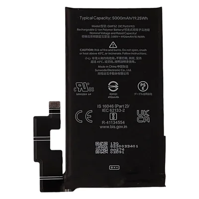 Pour Google Pixel 7 Pro 5G 3,85 V 4926 mAh Pièce d'assemblage de batterie au lithium-polymère (sans logo) (Code : GMF5Z)