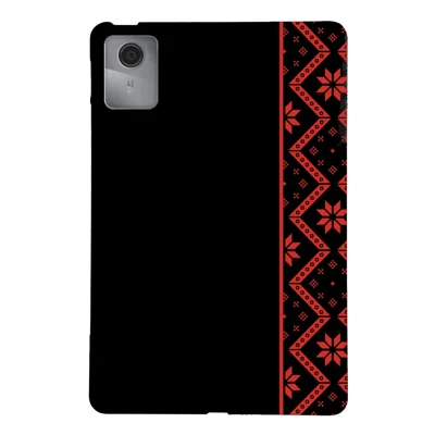 Coque pour Lenovo Idea Tab / Tab K11 Gen 2, motif imprimé, housse souple en TPU pour tablette - Motif ethnique rouge