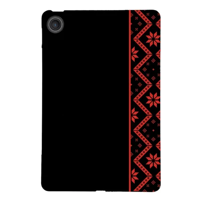 For Lenovo Tab TB311FU Case Mønstertrykt Blød TPU-tabletbeskyttelse - Rødt etnisk mønster