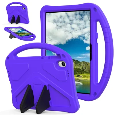 For Walmart Onn 11 inch Core Tablet (2026) Case EVA Tablet Cover with Ergonomic Handle and Foldable Kickstand - Purple