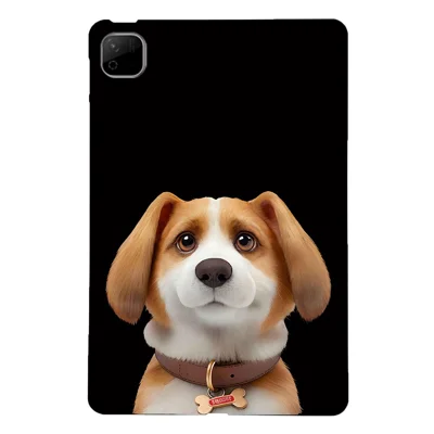 Coque pour Honor Pad X9b Max, Imprimé Motif, Fine, en TPU, Protection pour Tablette - Harrier Beagle