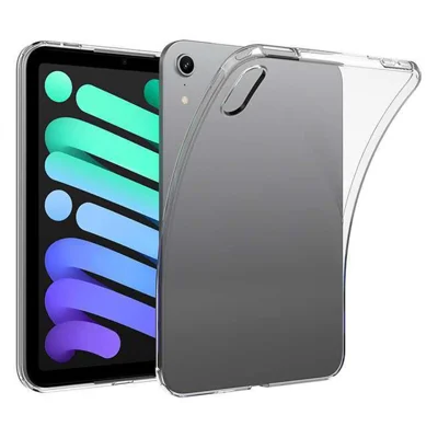 For iPad mini (2026) Clear Case Drop Protection TPU Tablet Cover - Transparent